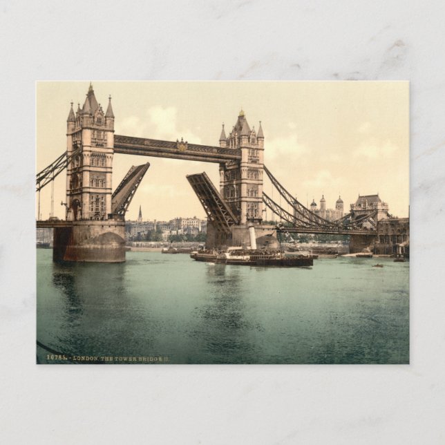Tower Bridge I, London, England Postcard (Front)