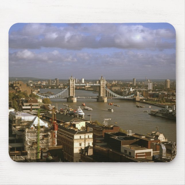 Tower Bridge in the 1990's Mouse Mat (Front)