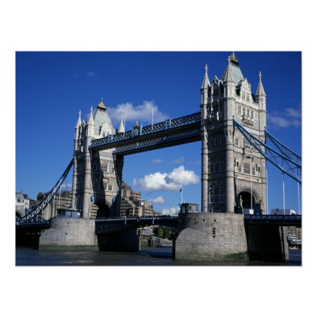 Tower Bridge in the 1990's Poster (Front)