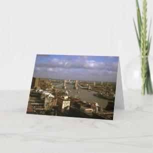 Tower Bridge in the 1990's Thank You Card