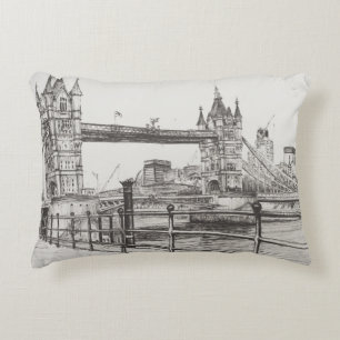 Tower Bridge London 2006 Decorative Cushion