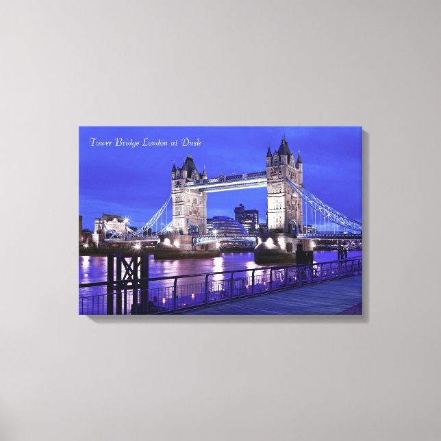 Tower Bridge London Canvas Print (Front)