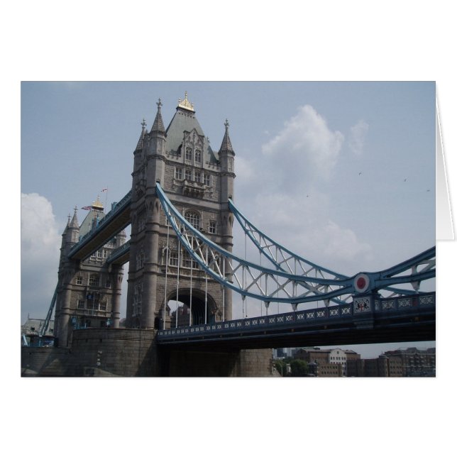 Tower Bridge London Card (Front Horizontal)