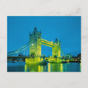 Tower Bridge, London, England 3 Postcard