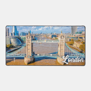 Tower Bridge, London, England Desk Mat