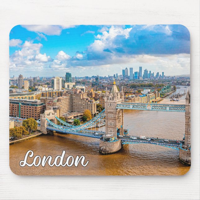 Tower Bridge, London, England Mouse Mat (Front)