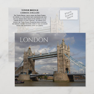 Tower Bridge, London, England Postcard