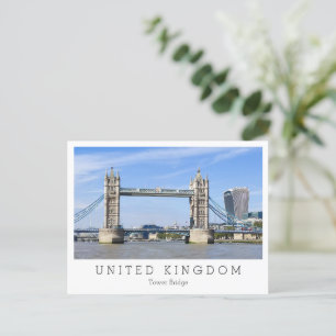 Tower Bridge, London, England Postcard