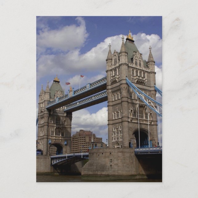 Tower Bridge- London, England Postcard (Front)