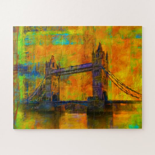 Tower Bridge London. Jigsaw Puzzle Zazzle.co.uk
