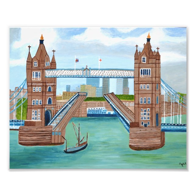 Tower Bridge London Photo Enlargement (Front)
