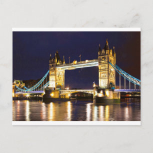Tower Bridge London Postcard