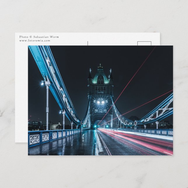 Tower Bridge London Postcard (Front/Back)