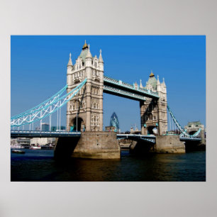 Tower Bridge, London Poster