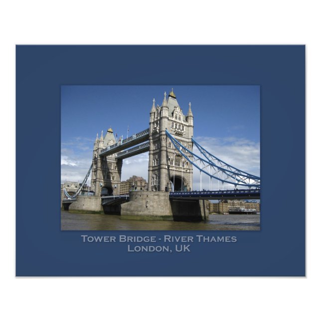 Tower Bridge, London, UK Photo Print (Front)