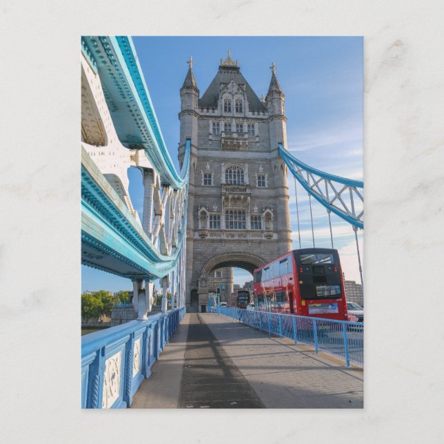 Tower Bridge, London UK Postcard (Front)