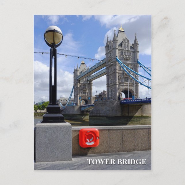 Tower Bridge London UK Postcard (Front)