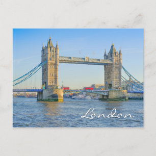 Tower Bridge London UK Postcard