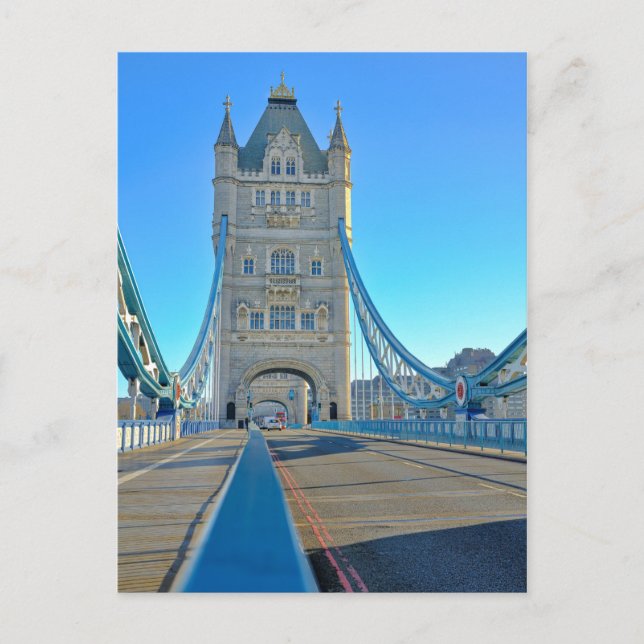Tower Bridge, London UK Postcard (Front)
