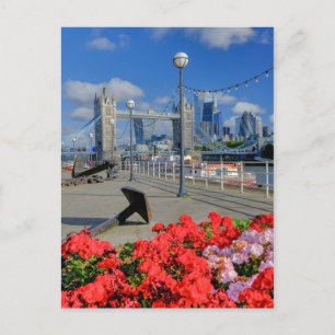 Tower Bridge, London UK Postcard