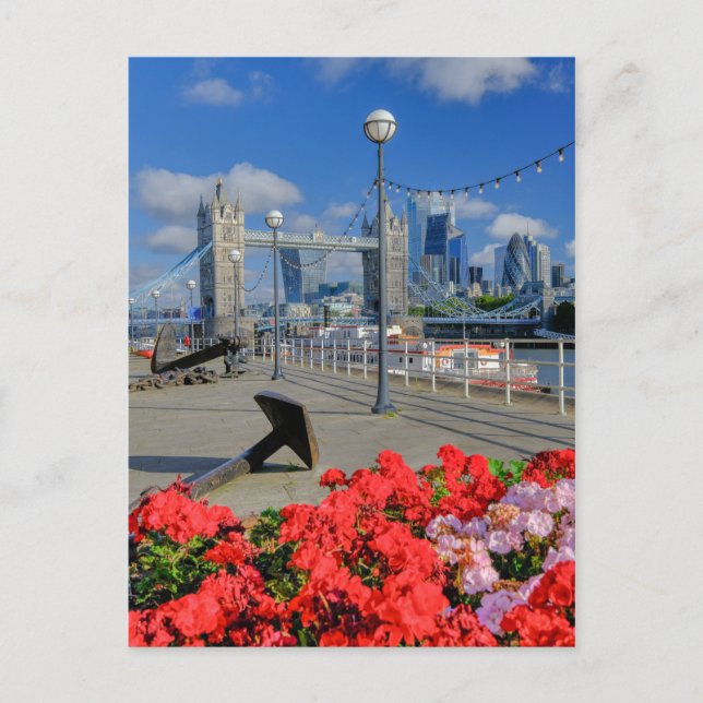 Tower Bridge, London UK Postcard (Front)