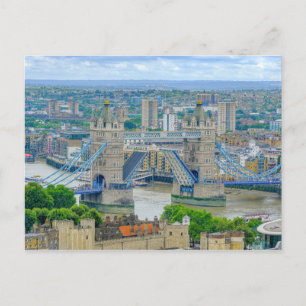 Tower Bridge London UK Postcard