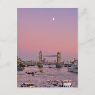 Tower Bridge London UK Postcard