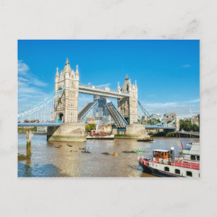 Tower Bridge London UK Postcard