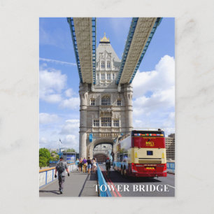Tower Bridge, London UK Postcard