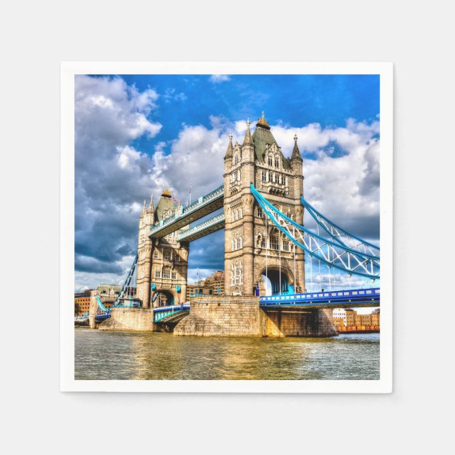 Tower Bridge Napkin (Front)