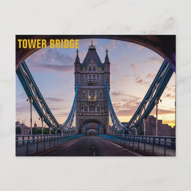 TOWER BRIDGE POSTCARD (Front)