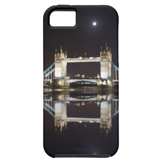 Tower Bridge Reflected Case-Mate iPhone Case (Back)