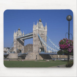Tower Bridge, River Thames, London, England Mouse Mat