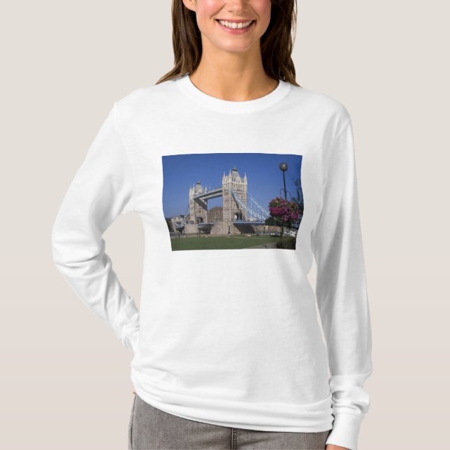 Tower Bridge, River Thames, London, England T-Shirt (Front)