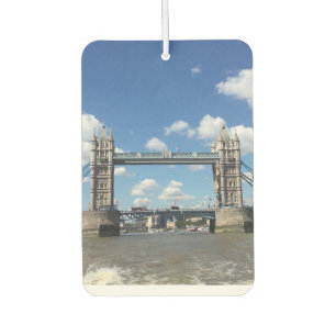 Tower Bridge Thames River London England UK Photo Car Air Freshener