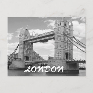 Tower Bridge vintage London postcard