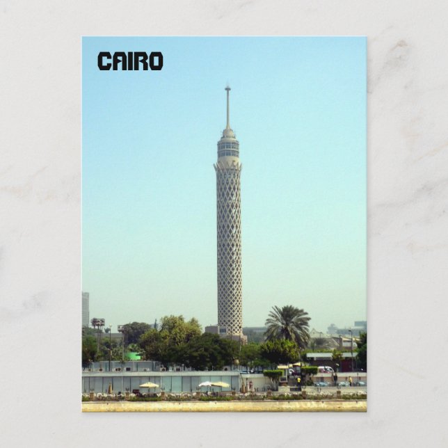 tower cairo egypt postcard (Front)