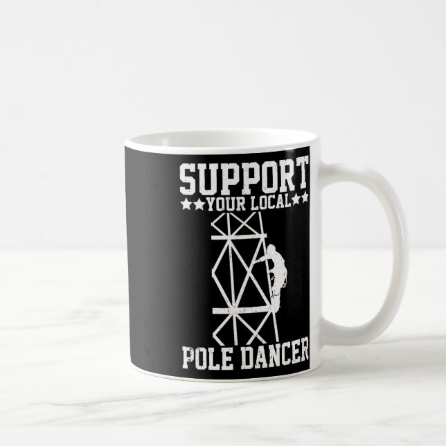 Tower Climber _3  Coffee Mug (Right)