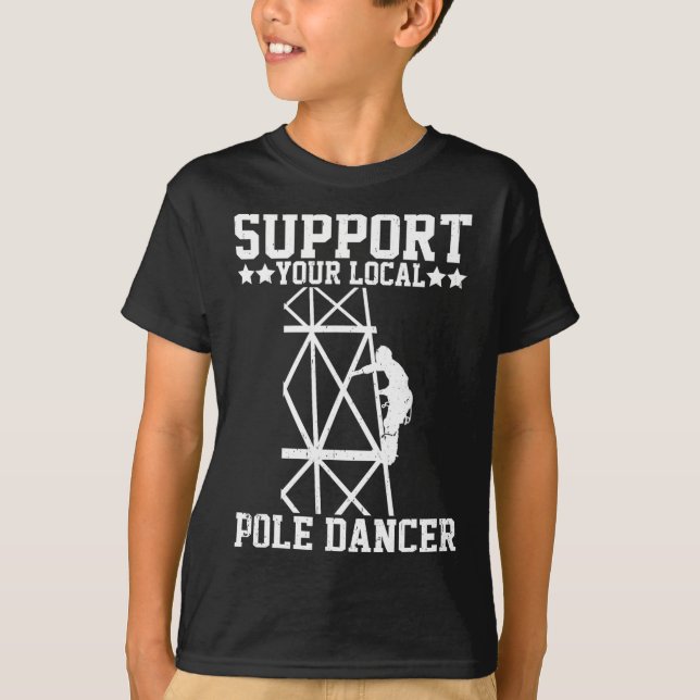Tower Climber _4  T-Shirt (Front)