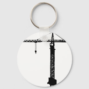 tower crane grue key ring