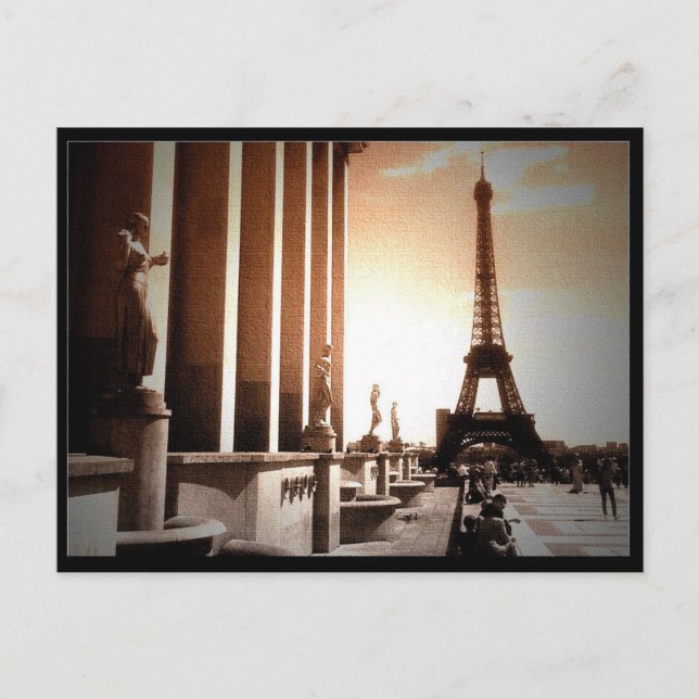 Tower Eiffel Postcard (Front)