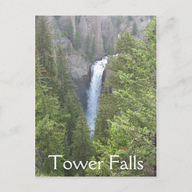 Tower Falls Postcard (Front)
