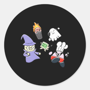 Tower Heroes Team Up Classic Round Sticker