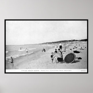 Tower Hill Near Three Oaks, Michigan Poster