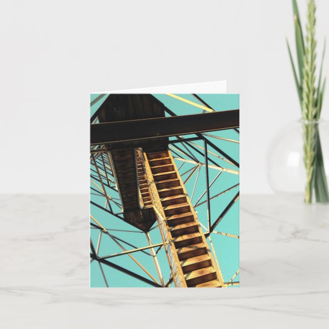 tower in eureka springs holiday card (Front)
