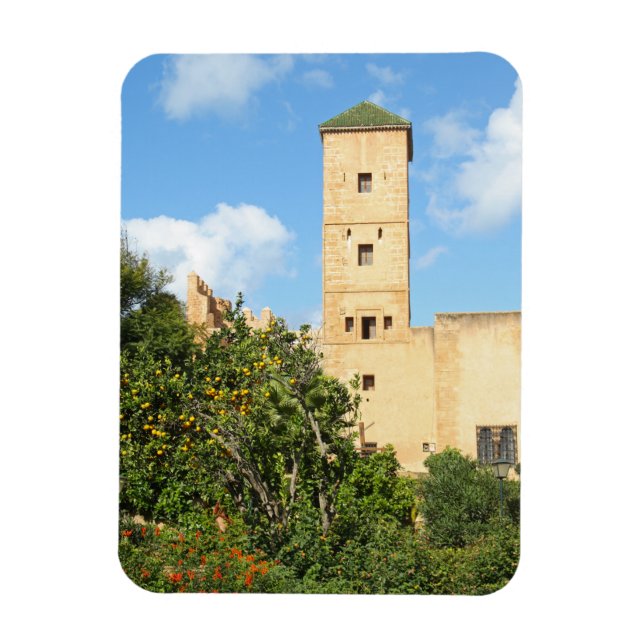 Tower in Rabat, Morocco Magnet (Vertical)