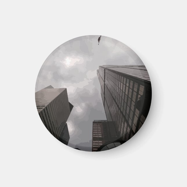 Tower in the city. magnet (Front)