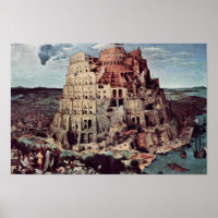 Tower Of Babel, By Bruegel D. Ä. Pieter
