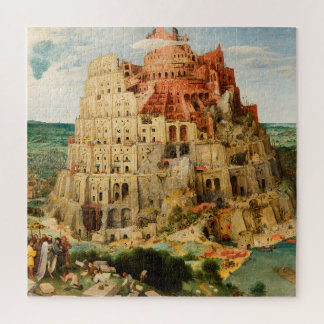Tower of Babel by Peter Bruegel the Elder Jigsaw Puzzle