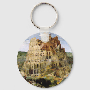 Tower of Babel - Peter Bruegel Key Ring